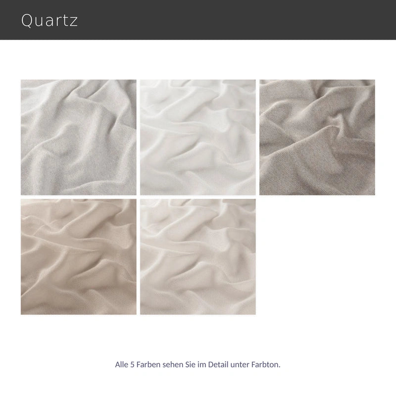 Quartz – moderner Inbetween-Vorhang nach Maß mit feiner Netzstruktur